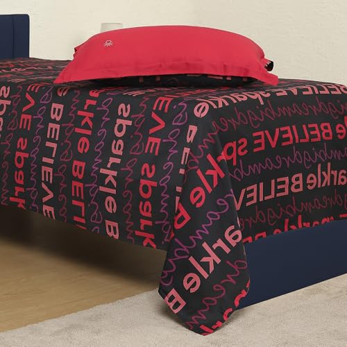 Image of 210 TC Kids Digital Printed Pure Cotton Single Bedsheet with 1 Pillow Cover