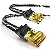 Das Flachbandkabel ermöglicht eine einfache Verkabelung auch unter beengten Platzverhältnissen. Es ist flexibel verlegbar z.B. entlang von Leisten oder unter Teppichböden. Sehr hohe Übertragungsgeschwindigkeit durch Bandbreiten von bis zu 10 Gbit/s.