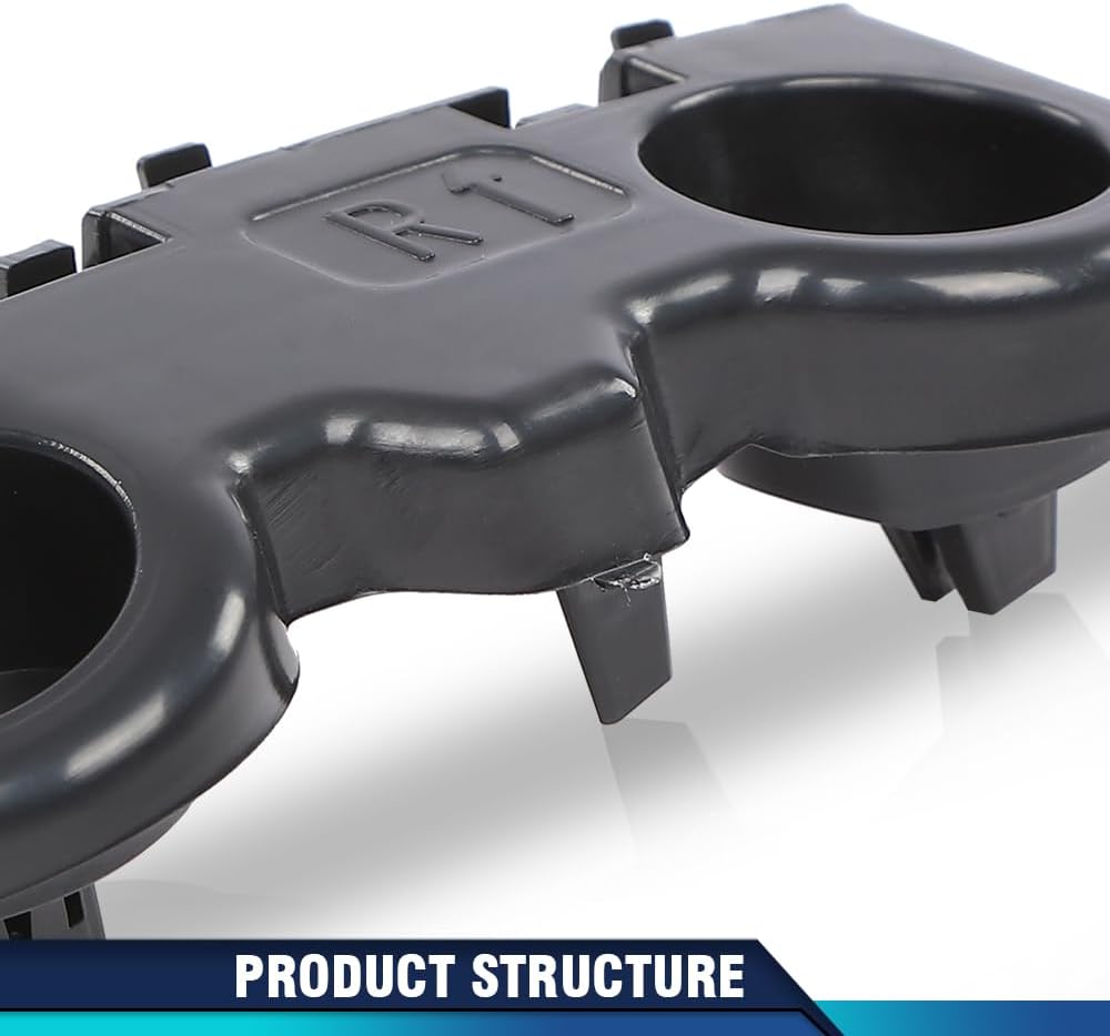 PIT66 Front Right Side Bumper Brackets Compatible with Nissan Kicks 2018 2019 2020 622245RB0A
