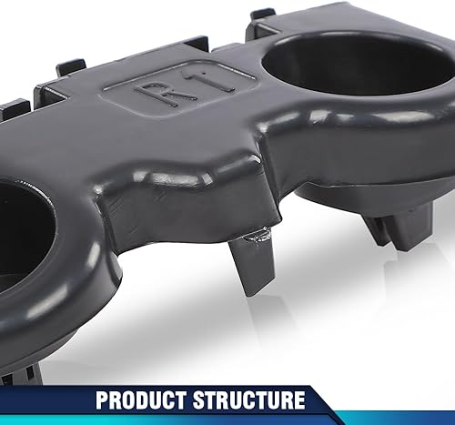 Miniatura 29 de PIT66 Soporte de parachoques delantero compatible con Hyundai Sonata 2011-2015 2 piezas soporte de parachoques delantero izquierdo y derecho