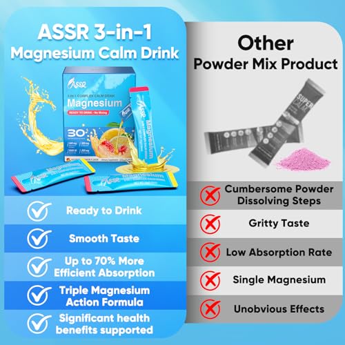 Save 68% on ASSR Pure Calm Cortisol Reducer Drink Sleep Aid, 30ct - Image 3