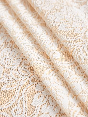 Nappe anniversaire fleurie blanche 150 x 220 cm pour table rectangulaire