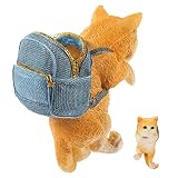 Mipcase Décor Câlin Balcon Portant Statue Pelouse Fée Pont Bureau Dessin Animé Aménagement Paysager Fleur Drôle Miniature Ornement Adorable Chaton Animal Chat Figurine Pot Décoration