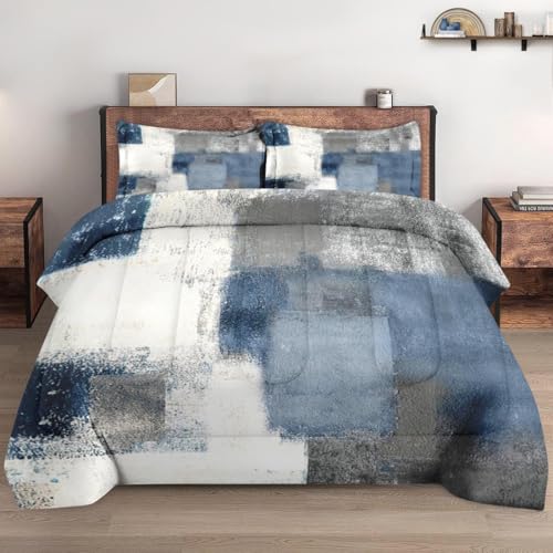 Wecozy LQQ0321407-MB-FA 3 Pcs Full Size Comforter Set cover