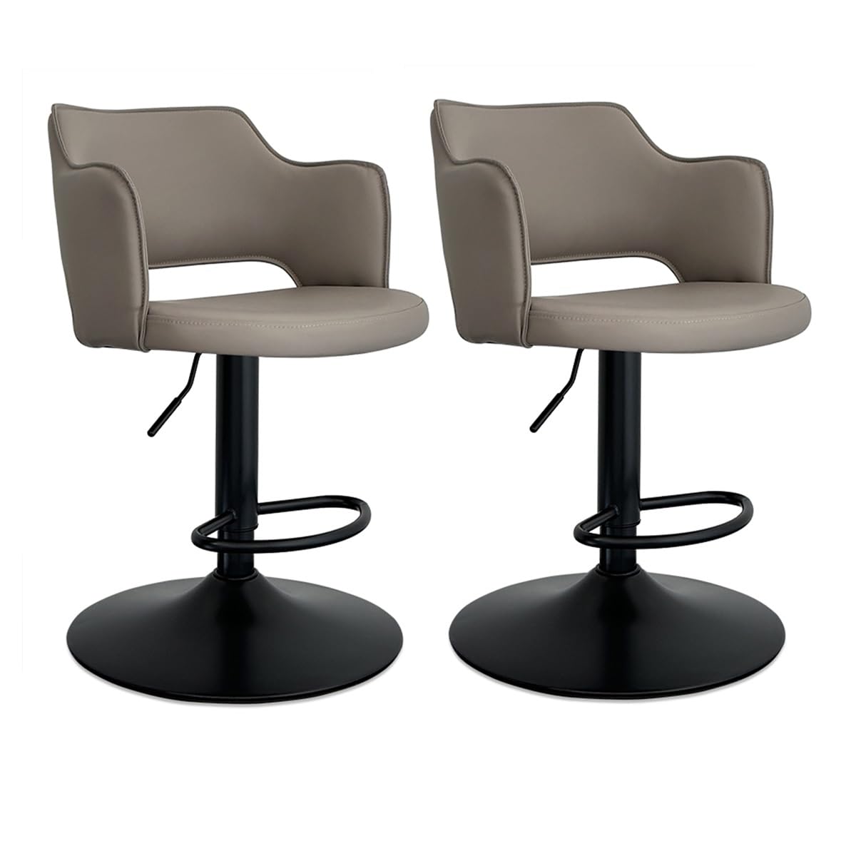 Chaise pivotante 360° stable et réglable de 46 à 66 cm pour éviter les maux de dos