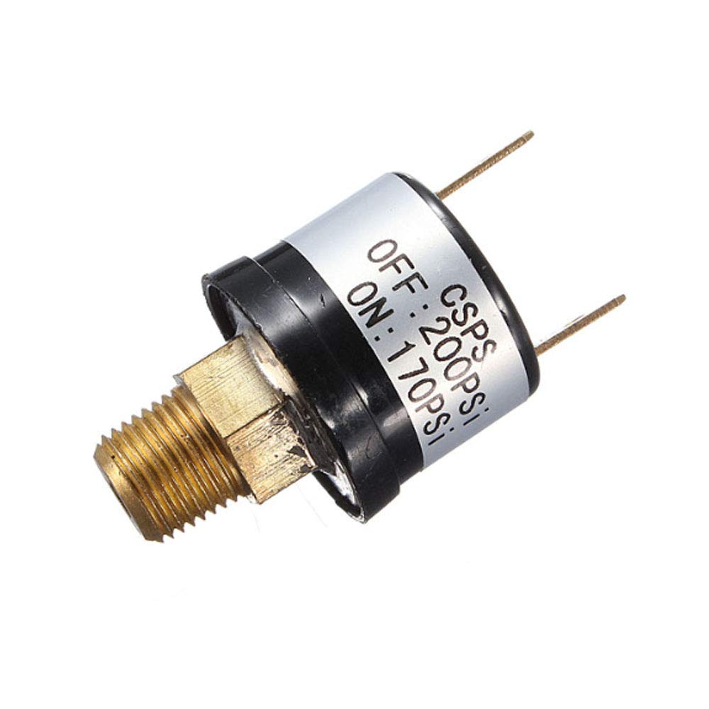 Interrupteur Pression Air Mintice 120-150 PSI | 12V 1/4 NPT | Pour Compresseur & Corne