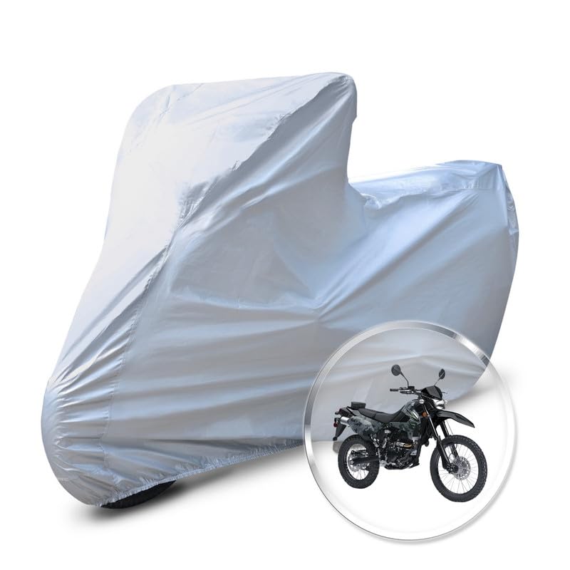 Image of Neodrift 'CrystalMax' Bike Cover for Kawasaki KLX 250 (All-Weather Motorcycle Protection, Water & UV Resistant, Dustproof, Windproof).