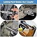 Grease Gun Tips,Grease Gun Coupler, Lock n Lube Grease Gun Coupler, Grease Fittings, Grease Gun Fittings, 12000 PSI Leak Proof Design Dual Handle for All 1/8