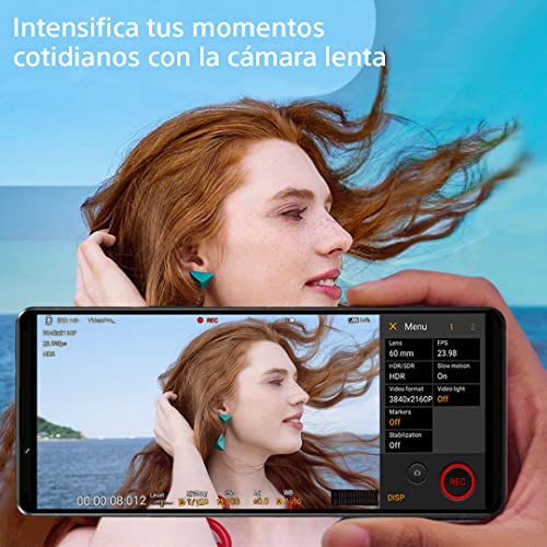 Ficha técnica Sony Xperia 5 IV Teléfono Inteligente OLED de 6.1 21:9 HDR Tasa de Refresco de 120 Hz Entrada de Audio de 3.5 mm Android 12 Libre 8 GB de RAM 128 GB de Almacenamiento Negro - Fernando Cortés