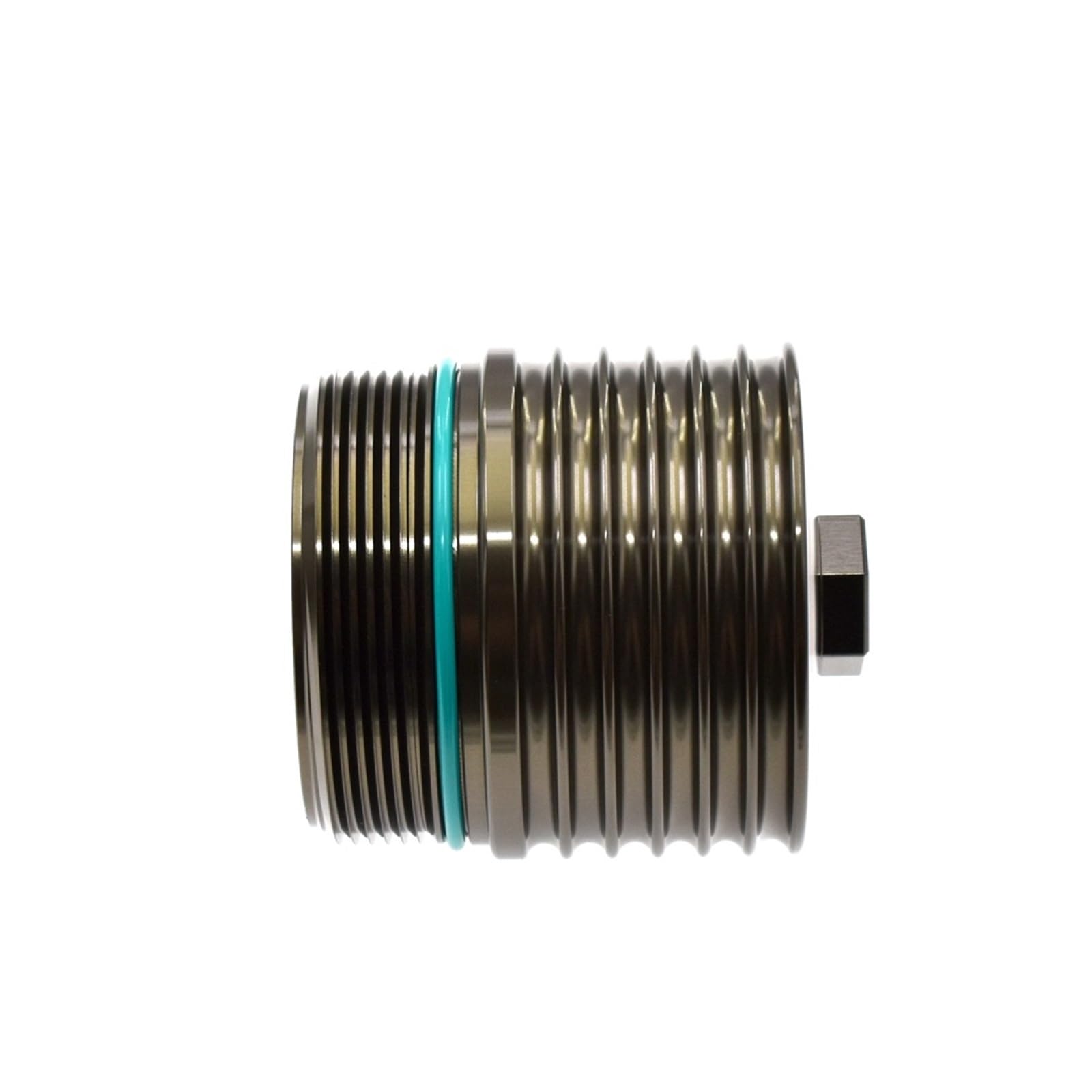 Adatto per Motore BMW N62 N73 Parte Speciale per modifiche Auto E60 E63 E65 E53 E70 Coperchio Filtro Olio Alloggiamento Filtro in Lega di Alluminio Tappo Filtro Olio