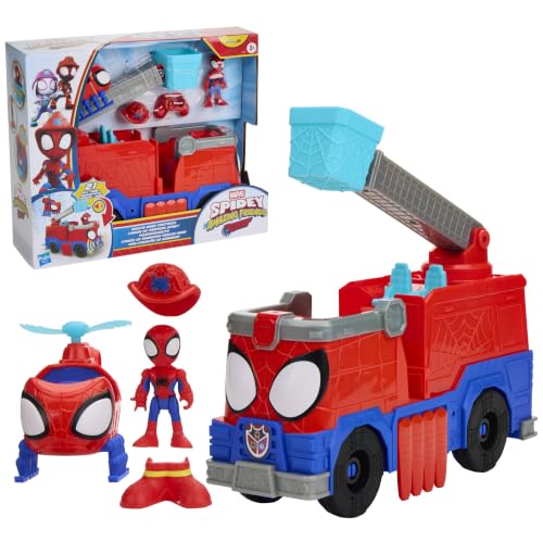 Marvel Spidey Et Ses Amis Extraordinaires Camion De Pompiers Spidey - vue 2