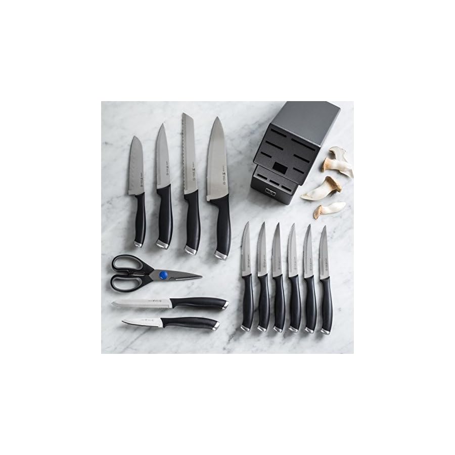 Henckels-Silvercap-14-pc-Knife-Block-Set Henckels Silvercap 14-pc Knife Block Set