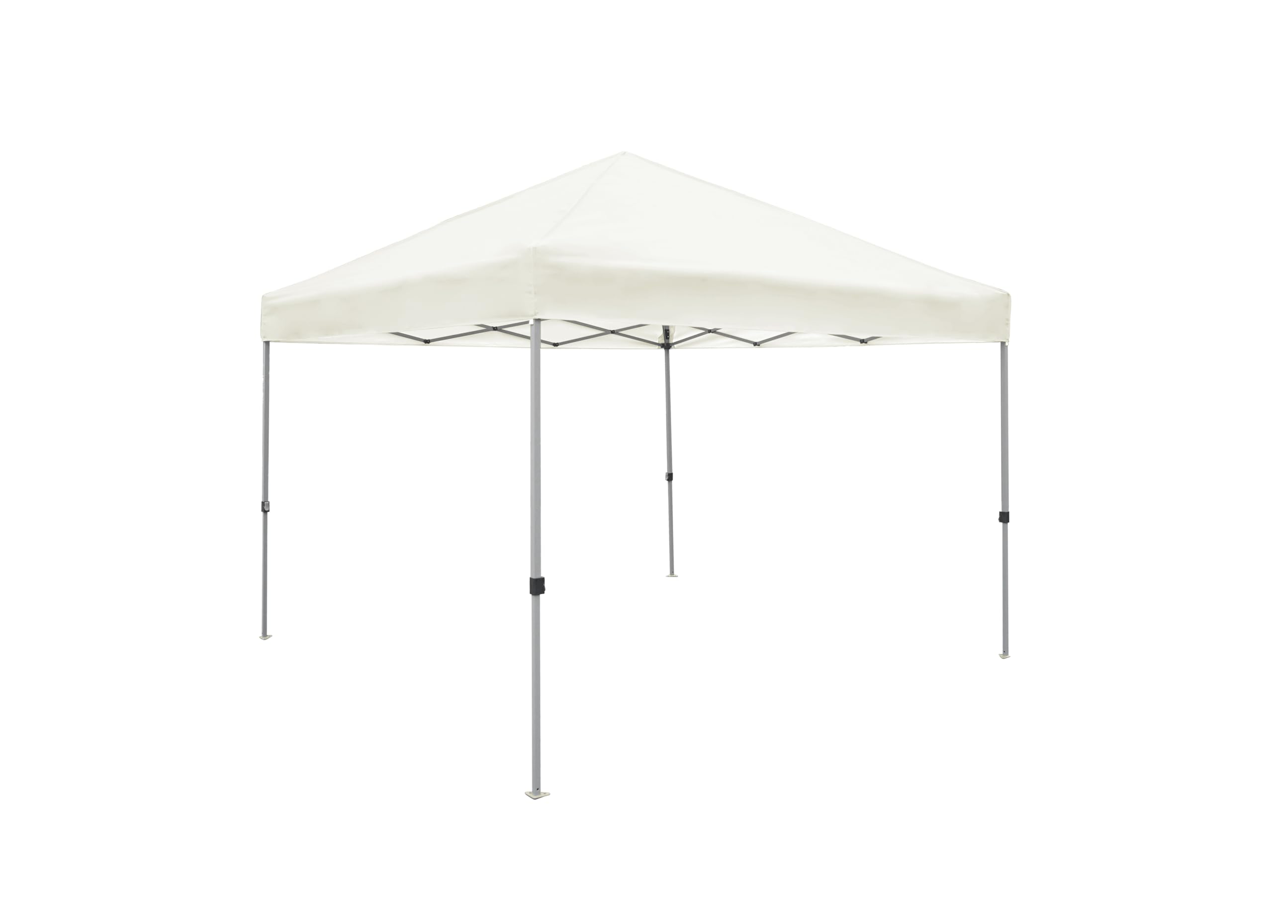 METRO PROFESSIONAL Faltpavillon Thagpi, Stahl/Polyester, 3x3m, Wasserdicht, UV Schutz 50+, Einfacher Aufbau, Pavillon mit Tragetasche, Weiß Garten