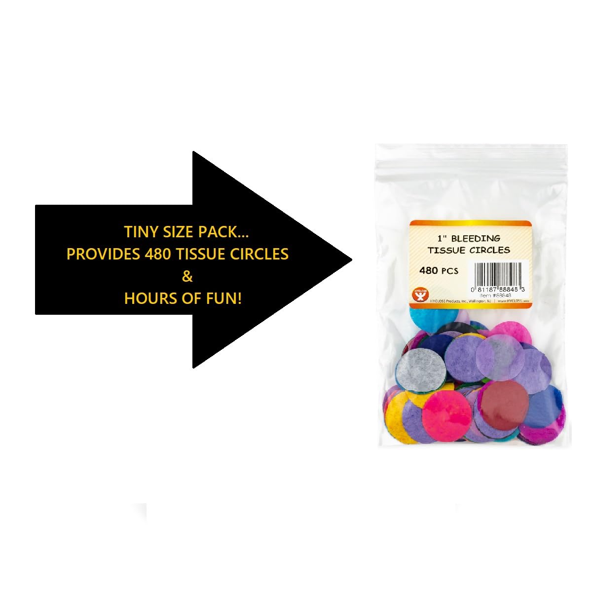 Hygloss Products Bleeding Tissue Assortment- Uganda