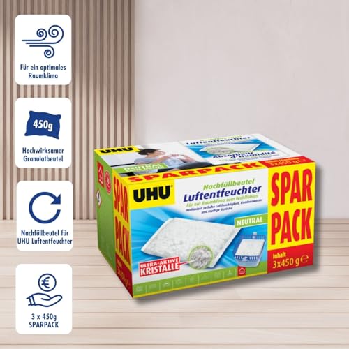 Bolsas de recambio UHU antitabaco y antimoho con absorción activa de humedad 3