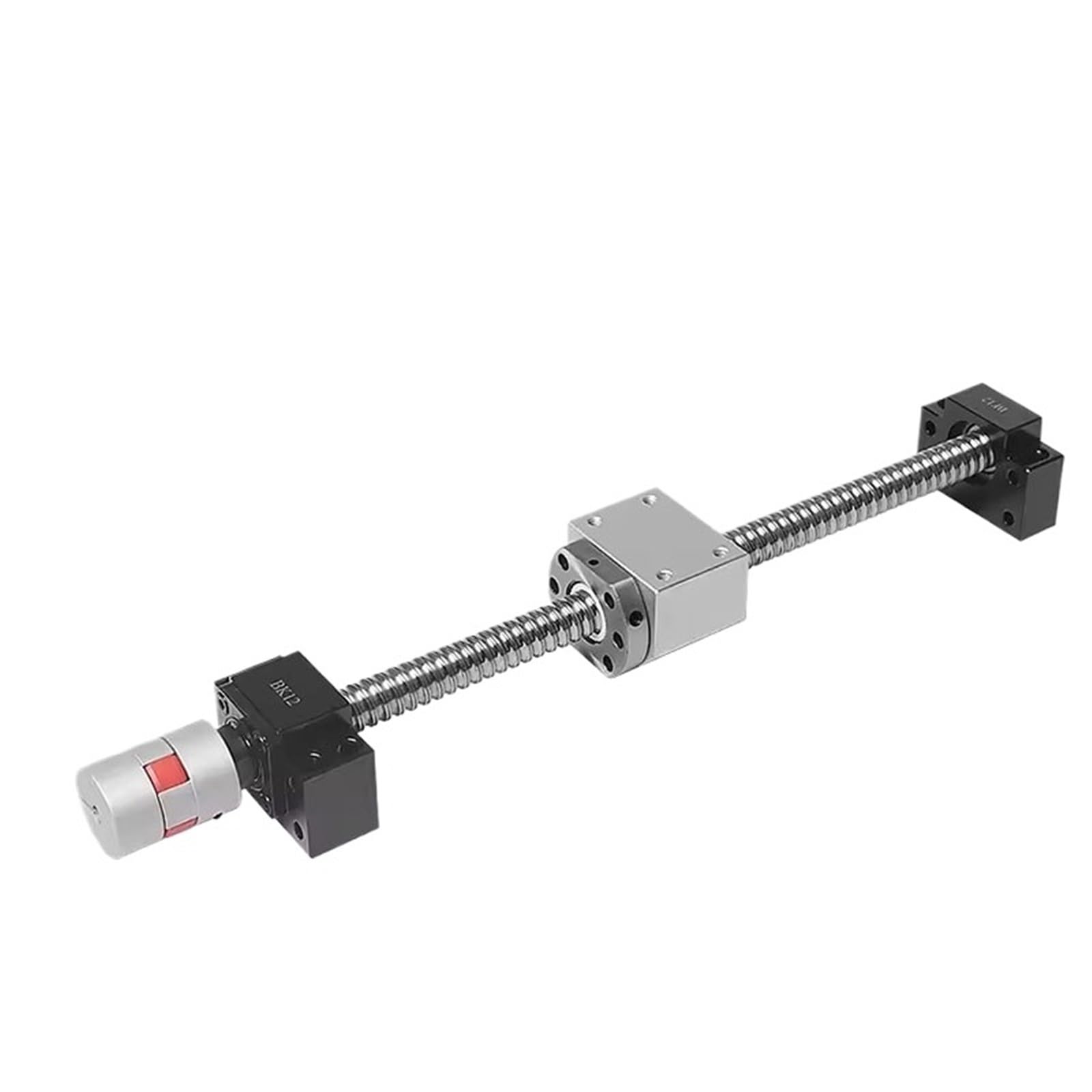 Metal Ball Screw nut end Processing Ball Screw SFU1610 Ball Screw+BKBF12 Linear Actuator + 4pcs Block HGH20CA +HR20 Square Linear Guide Rail 2pcs HGR20(200mm)