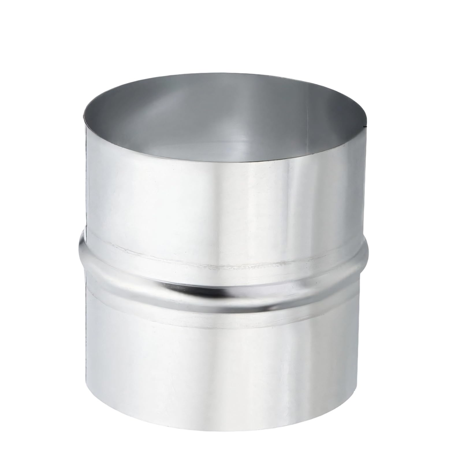 Duty Galvanized Metal Ventilation Tube Connector for Dryer Exhaust Setup and Duct Work HVAC Duct Connector