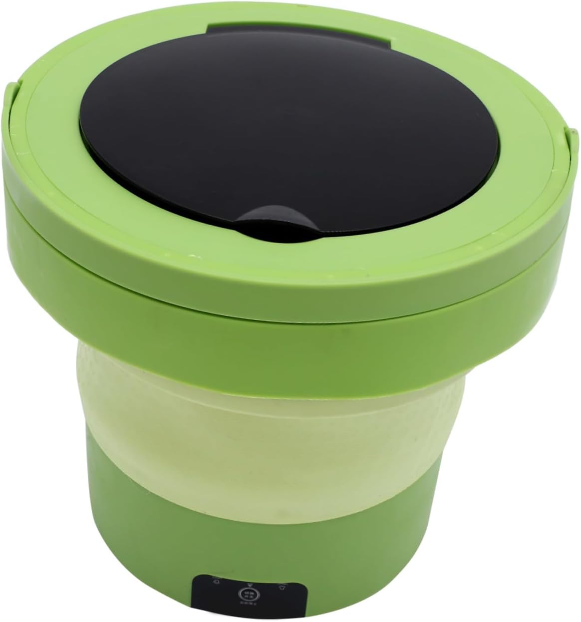 GARVALON Portable Folding Washing Machine 6l Mini Laundry Machine with US Plug for Travel Camping Apartments, Small Portable Washer for Clothes Washing and Spin-drying