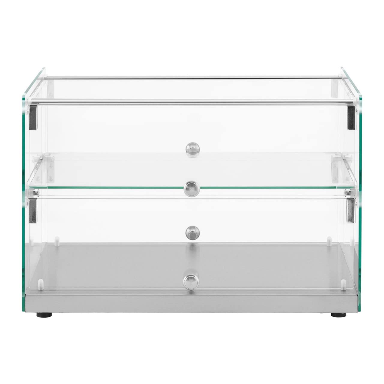 Royal Catering RCKV-02-N Vetrina da banco - 50 l - 2 ripiani