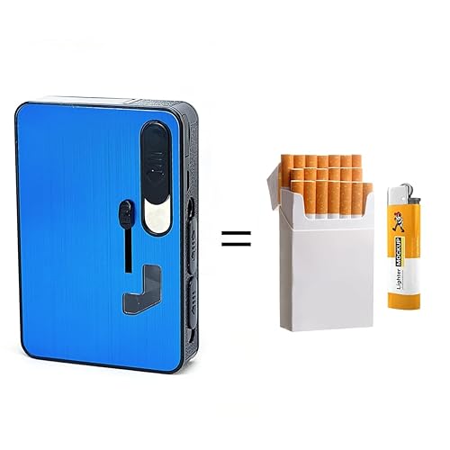 Miniatura 5 de COZYLIFE Caja de cigarrillos con encendedor eléctrico, caja de cigarrillos con encendedor eléctrico, caja de cigarrillos con encendedor recargable