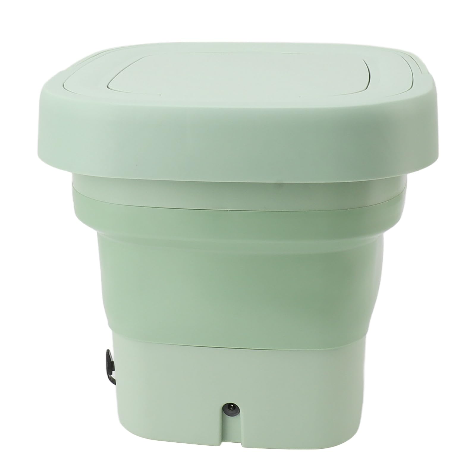 SIXRUN Mini Lavatrice Portatile Pieghevole per Piccoli Vestiti, Lavatrice Automatica per Biancheria Intima per Bambini con capacità di 9 Litri per Camera da Letto (GREEN)