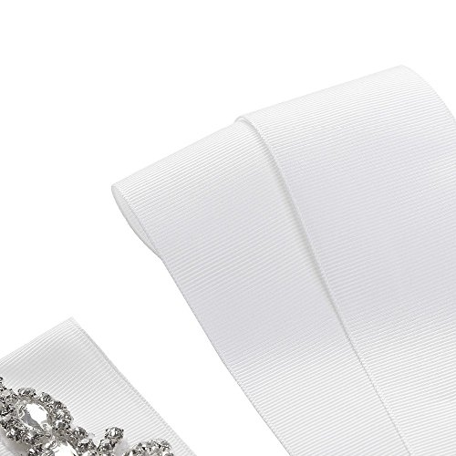 Shiny Glass Crystal Rhinestone Bridal Belt for Wedding Dress Bridal Sash2