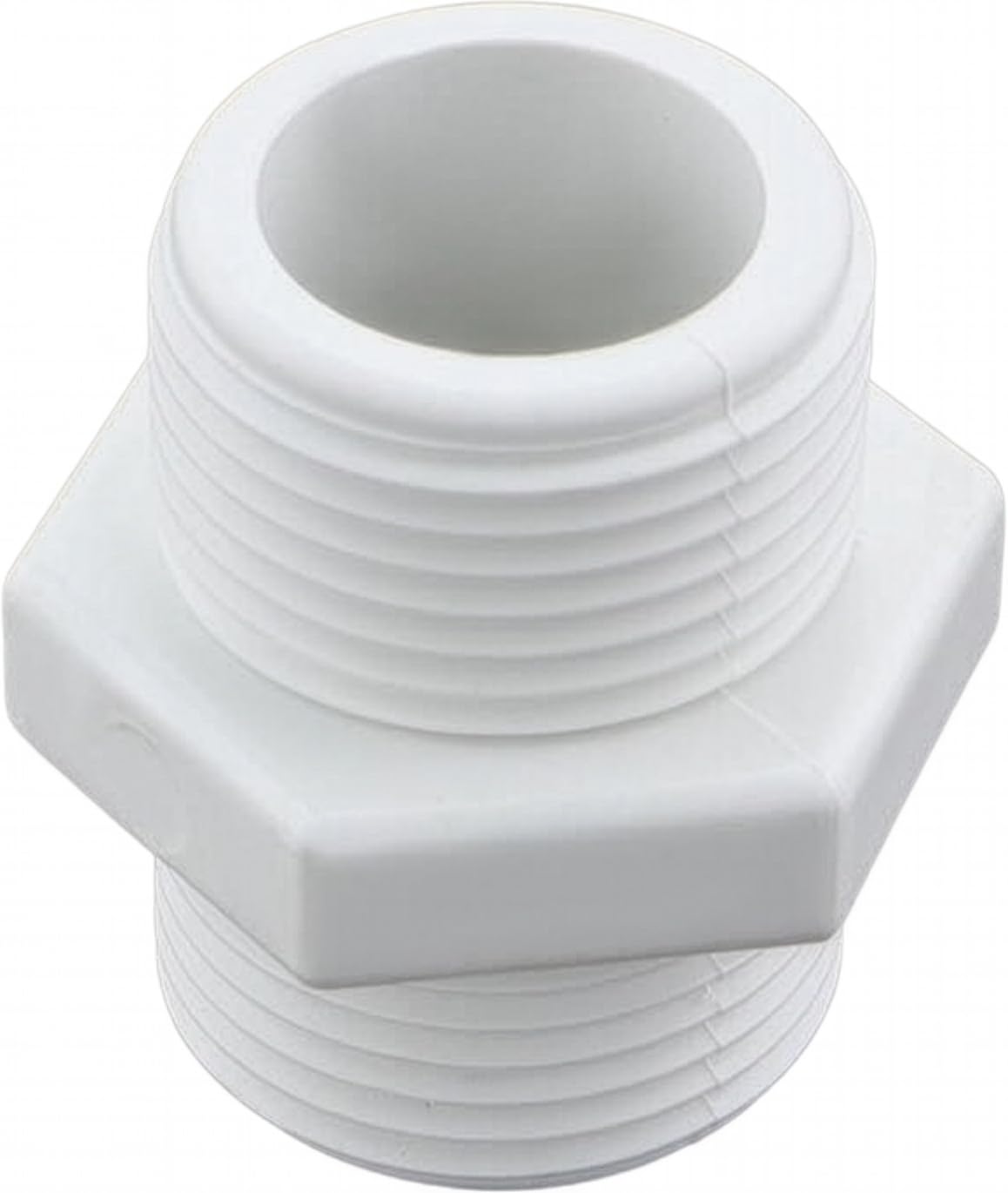 Bulk Hardware Bh04072 Plastic Washing Machine Dish Washer Inlet Hose Connector, 3/4 X 3/4 Inch - White, Pack Of 1 5013249384140
