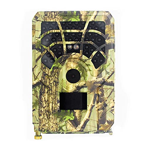 Dulcicasa Mini HD Wildkamera, Nachtsicht Überwachungskamera mit Bewegungsmelder, Hunting Camera mit LCD Display, PIR…
