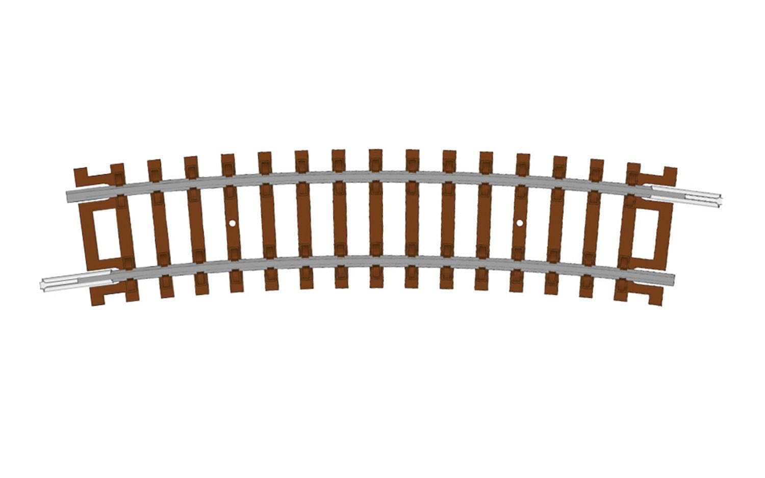 HornbyTT:120 Model Railway TT8016 Half Curve - 3rd Radius Track Pieces