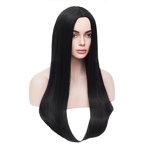 Miniatura 7 de Besgo peluca de pelo largo rubio rizado Party Perruque con tapa de peluca