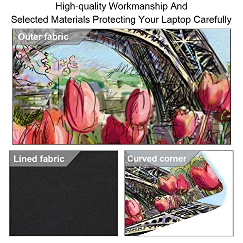 Sacoche portable 13-14.5 pouces Rosy léopard multicolore - 3