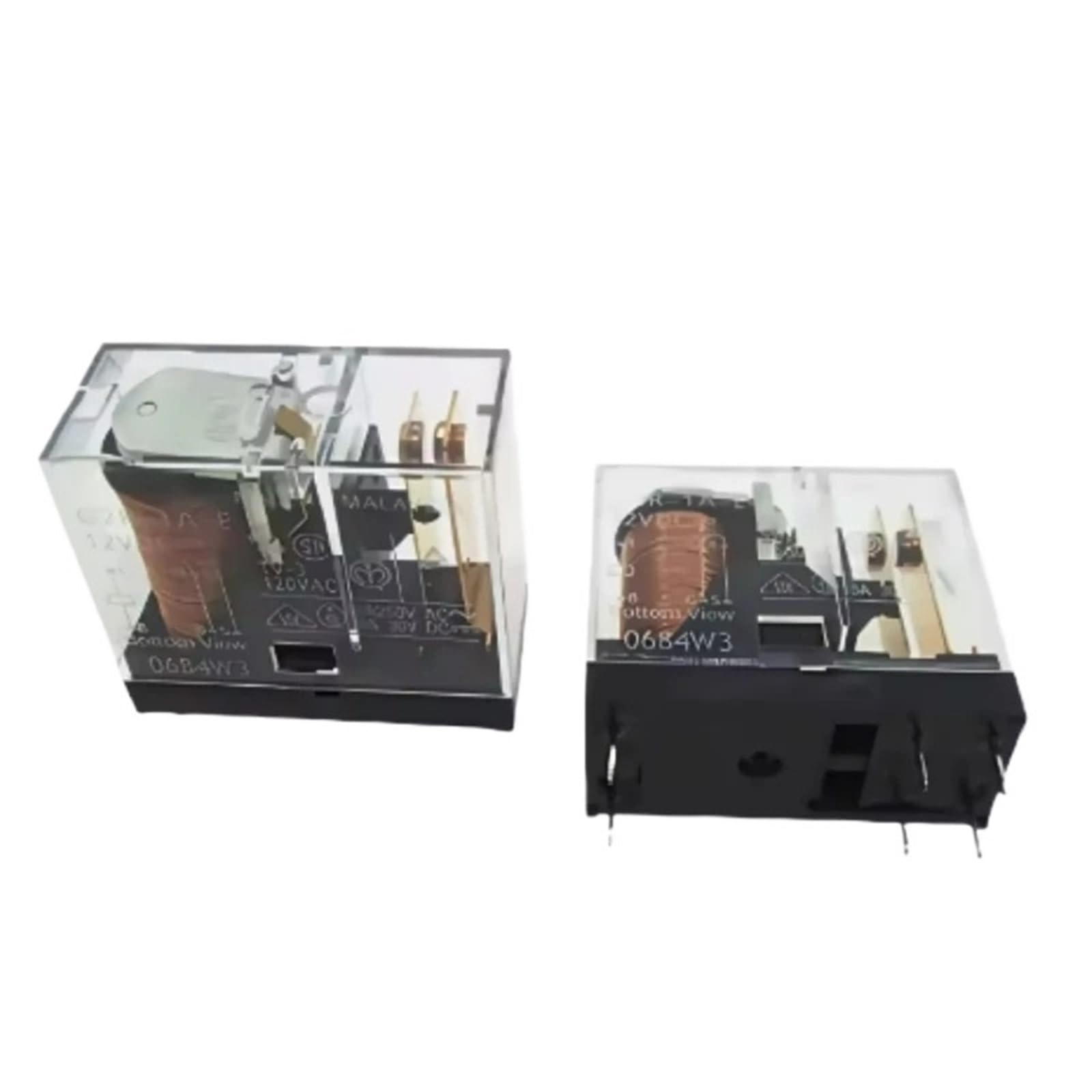 NWPNLXEA 20Pcs/lot G2R-1 12VDC 24VDC 220VAC 10A 5Pin SPDT 1C Electromagnetic Relay G2R-1-12VDC G2R-1-24VDC Power Relays(G2R-1-12VDC)
