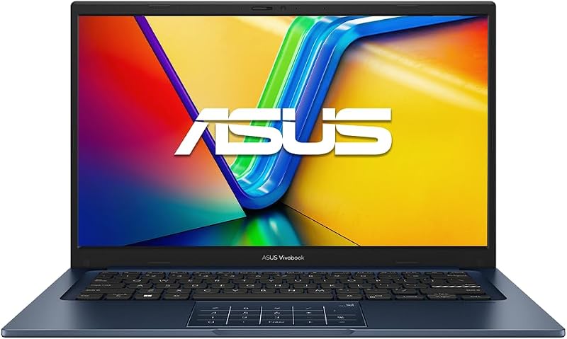 ASUS Vivobook FHD Laptop 14" 10 Core Intel Core i5-1334U Iris Xe Graphics 24GB DDR4 1TB NVMe SSD USB-C w/ DP WiFi AC BT Webcam HDMI1.4 Windows 10 Home w/ RE USB