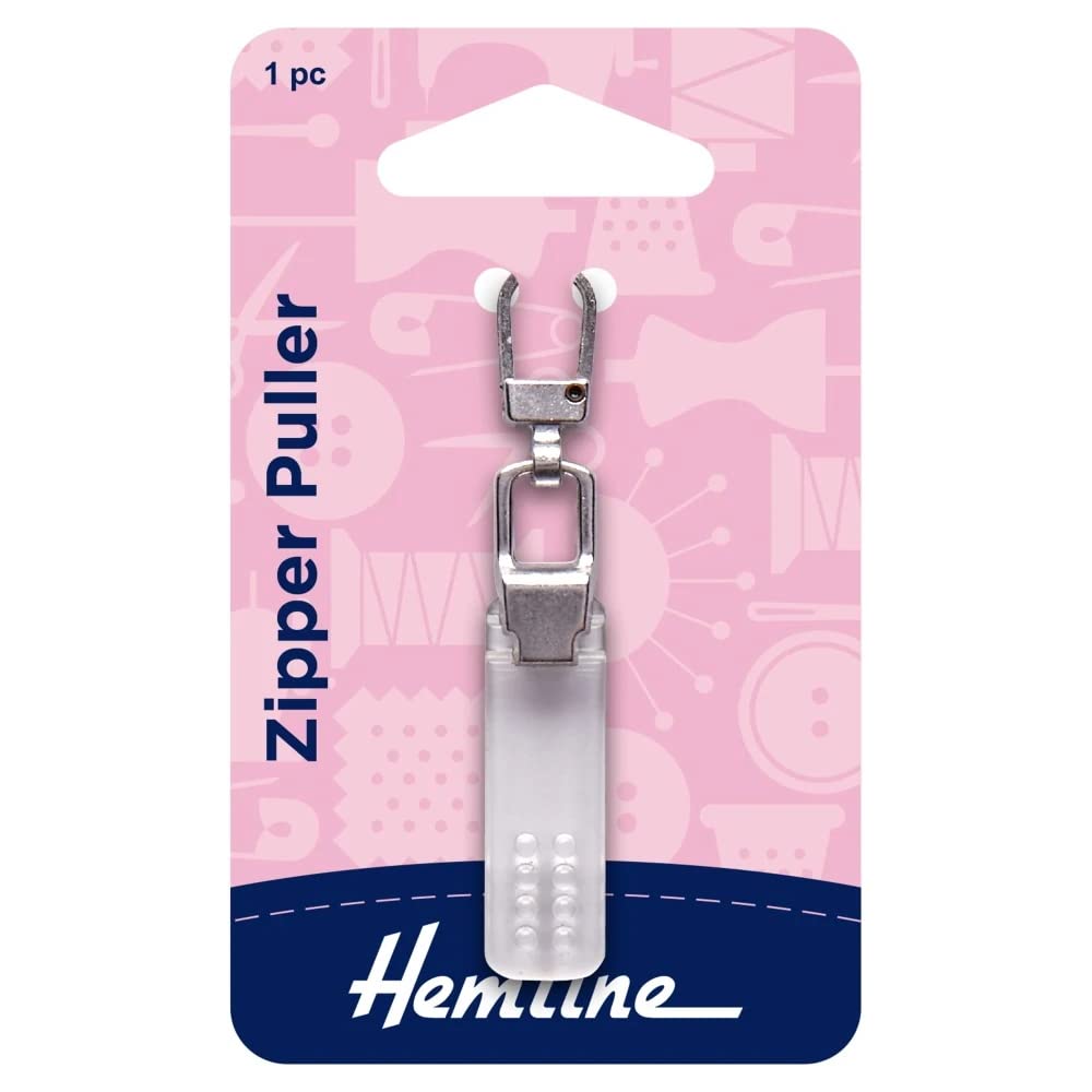 Hemline Zipper Zip Puller Pull Transparent Rectangle Clothes Jackets Bags New