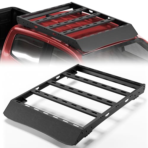 LONGSUN Roof Rack Compatible with 2015–2025 Chevy Colorado Crew Cab 4 Door Only, Heavy-Duty Carbon Steel Cargo Carrier Cross Bars
