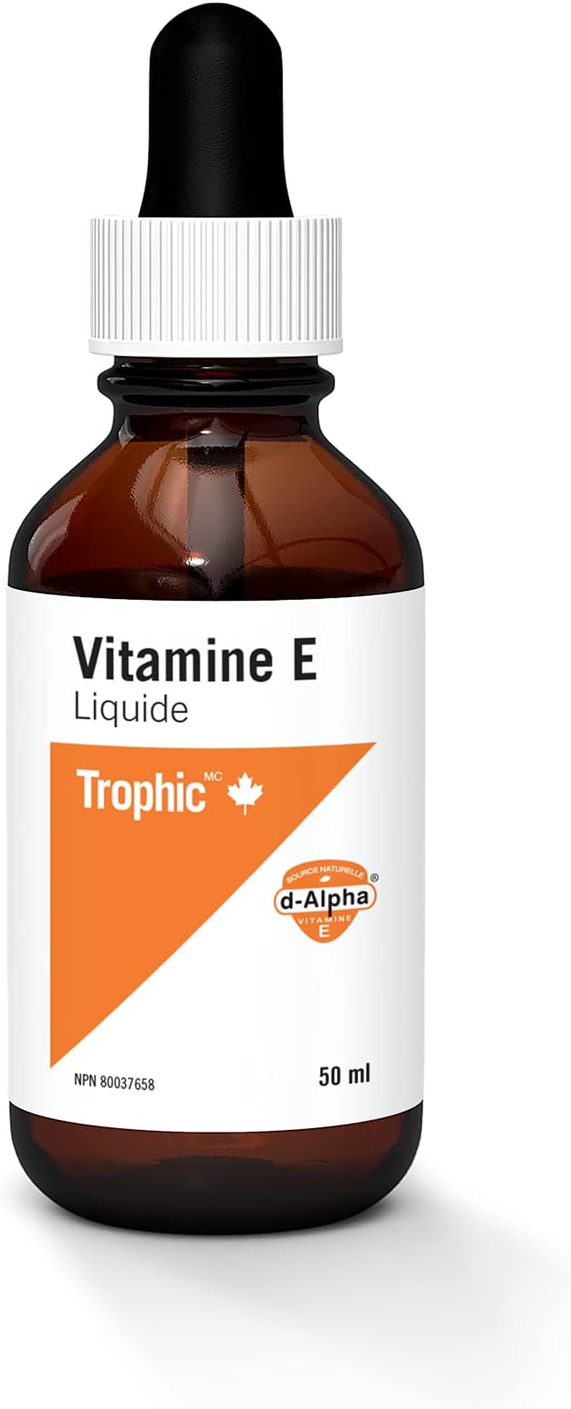 Vitamin E Liquid 1 Drop=12.5iu (50mL) Brand: Trophic