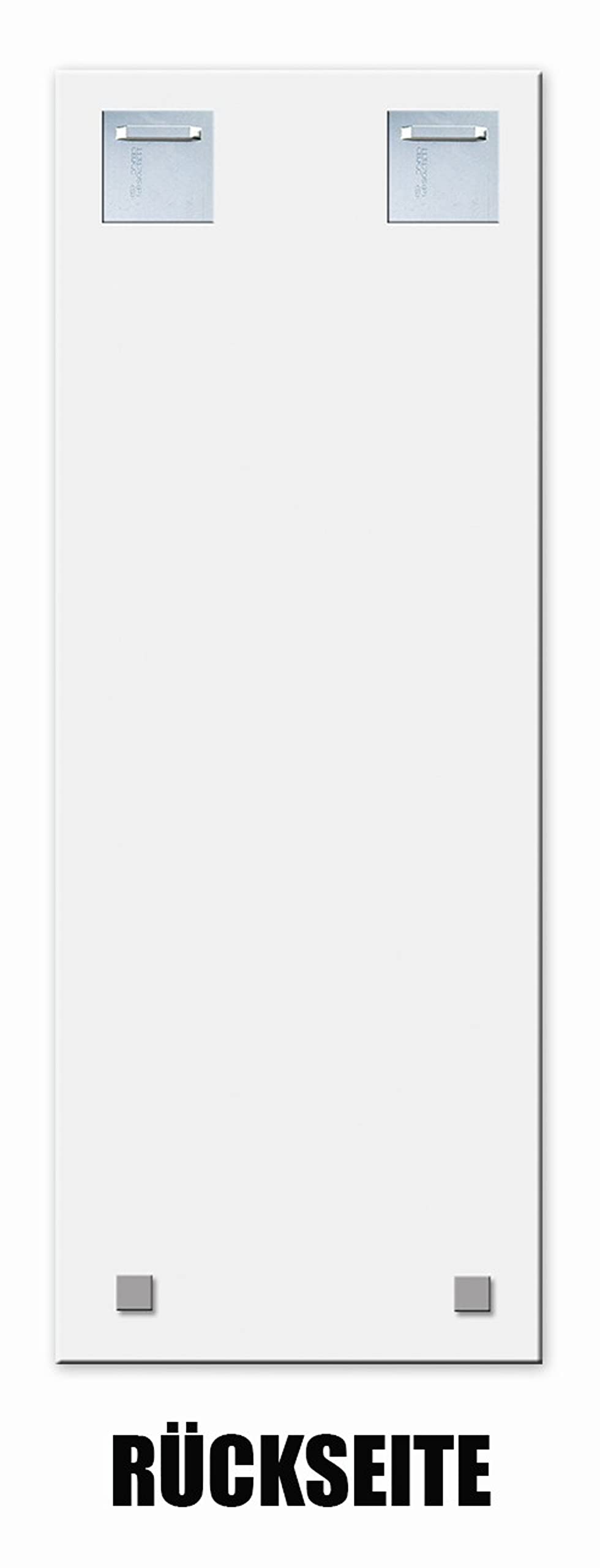Glasbild Küche 30x80 cm Küchenbild modern: Coole Banane mit Sonnenbrille AG9400A – Wandbild Küche Hochformat hochkant schmal, Küchendeko gelb lustig