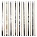 Tiekerbilir Canadian Maple Pool Cue Stick, Billiard Pool Cue Stick, 58 Inch, 13mm Tip Billiard Pool Cue Stick 19 20 oz, 2-Piece Pool Cue Stick for Beginner, Commercial and Home Entertainment (A)