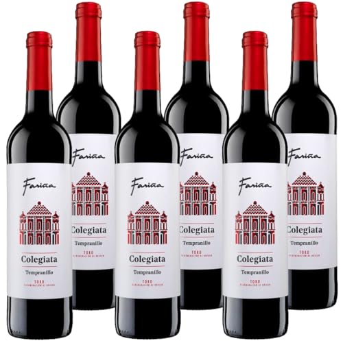 Vino de Toro Colegiata Tinto de Fariña vino tinto joven elaborado con la variedad Tinta de Toro (Tempranillo) caja de 6 bot x 75 cl.