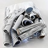 Veuillez noter que l'image n'est qu'un exemple de ce que vous recevrez à l'achat. Un mètre est jeté pour une taille moyenne. Remarque : Étant des déchets de production, il est possible de trouver quelques imperfections. Nous faisons de notre mieux pour éviter autant que possible l'apparition de ces problèmes. Pour les petits cuirs sélectionnés, veuillez vous référer aux sections des pièces déjà découpées sur mesure.