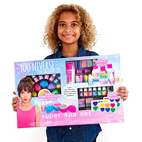 YouNiverse Super Spa Set by Horizon Group Usa, Ultimate DIY Girl STEM