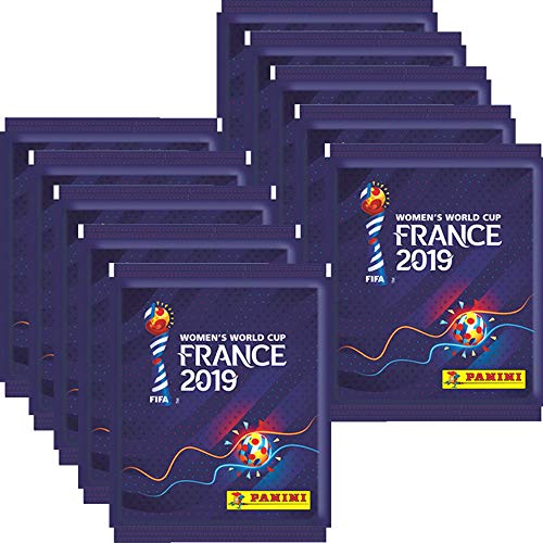 Preisvergleich Produktbild Unbekannt Panini Frauen WM 2019 - Sammelsticker - 10 Tüten