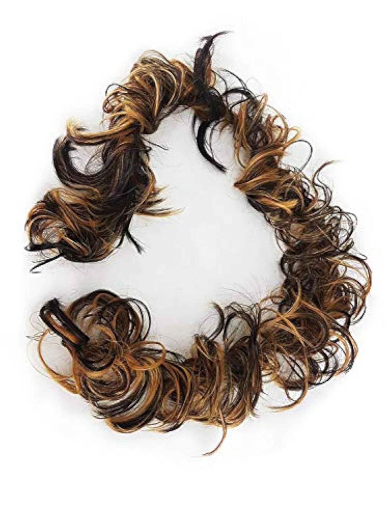 Messy Frill Hair Extensions for Women Bun Maker