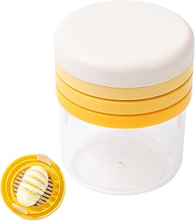 ゆで卵スライサー | 頑丈な多目的キッチン野菜チョッパー - いちご ゆで卵 フルーツ スライサー 果物カッター,ぶどう、イチゴ、マッシュルーム、キウイ、サラダ、きゅうりに使用可能