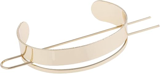 ECOMISTIQ® Womens Milimalist Hair Cuff Bun Cage Pin Clips Oval Stick Gold| Accessories| Accessories |Clothing Shoes &