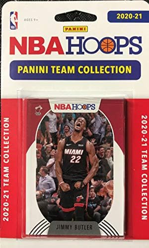 Miami Heat 2020 2021 Hoops Factory Sealed Team Set Featuring Jimmy Butler and Tyler Herro Plus a Rookie card of Precious Achiuwa