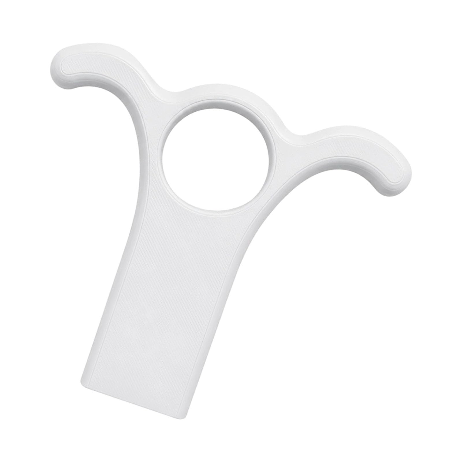 Alloneslife White 3 In 1 Roof Window Access Hook 3D Printed Reach Aid With Center Loop Grip For Household Ventilation And Upkeep Tasks