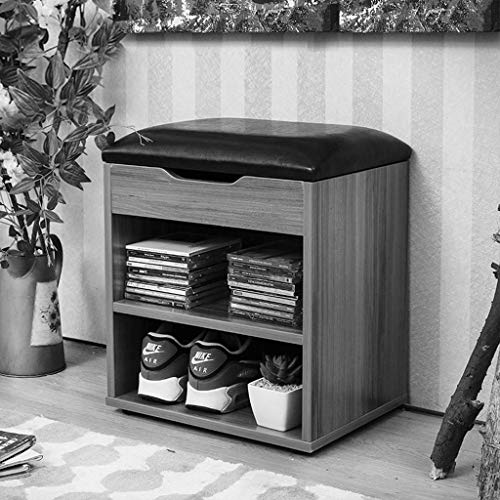 Banc de rangement pour chaussures d'entrée et petit espace
