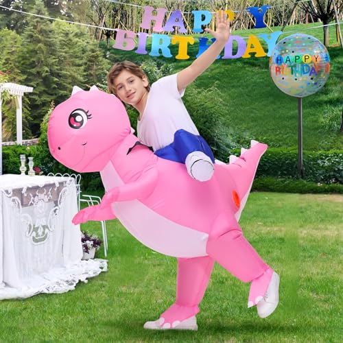 Disfraz Inflable de Dinosaurio para Niños miniatura 5
