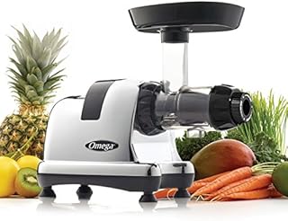 Omega J8008C Juicer Extractor and Nutrition Center Creates Fruit Vegetable and Wheatgrass Juice